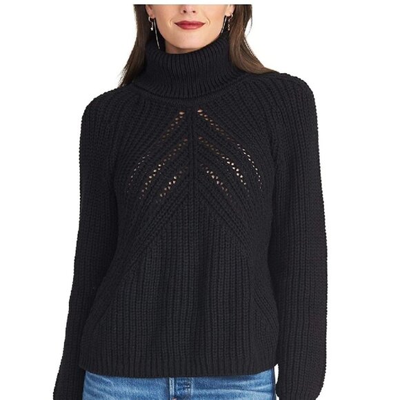 Rachel Rachel Roy Edie Open-Knit Turtleneck Sweater - Picture 1 of 7